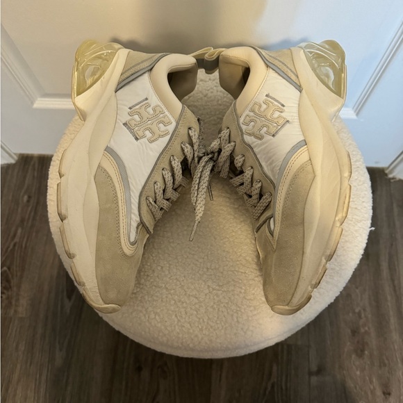 Tory Burch Good luck trainer sneakers size 10 - Picture 3 of 5